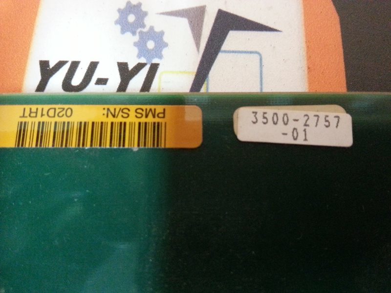 ATL 3500-2757-01 Board - PLC DCS SERVO Control MOTOR POWER SUPPLY IPC ROBOT